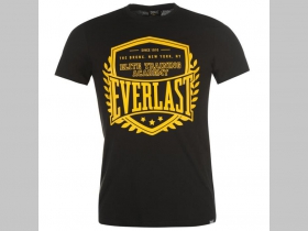 Everlast čierne pánske tričko s tlačeným logom materiál 100%bavlna